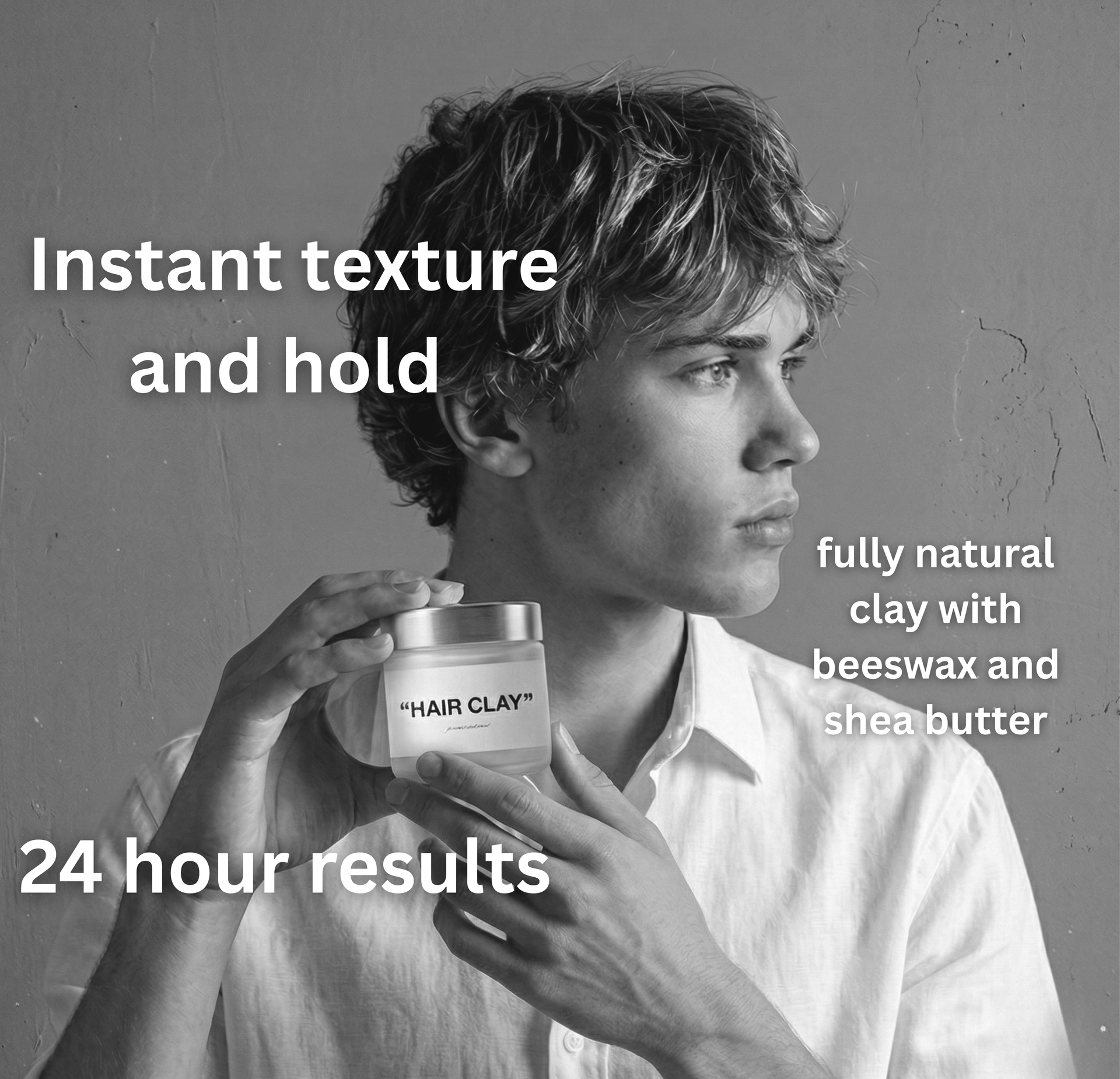 All natural clay