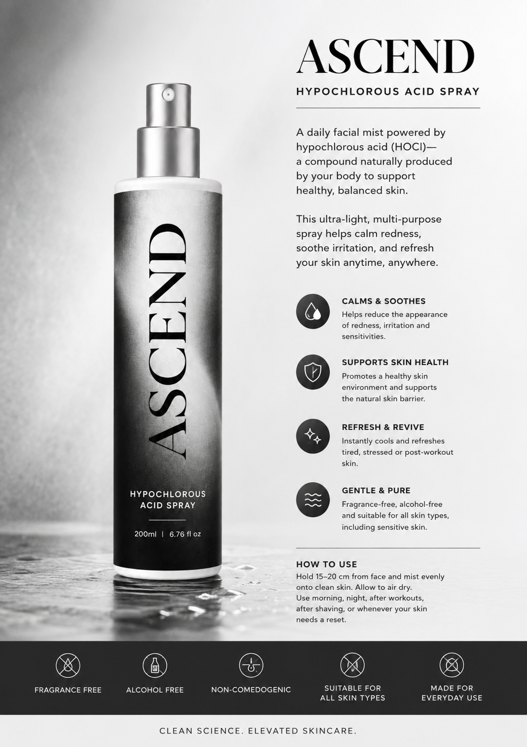 Ascend Miracle Face Mist